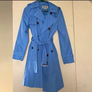 Lightly used Micheal Kors trench coat/rain jacket. Like new condition.